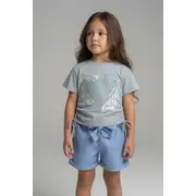Set pentru fetite minaminokids cu pantaloni scurti by26203-1