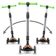 Trotineta Copii Pliabila, Reglabila, Roti Luminoase, Vento Game, 3+ Ani, Pana La 50 Kg, Kidwell Pjbhubaven01a4