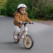 Bicicleta De Echilibru Fara Pedale Pentru Copii, Kidwell Nix Beige, 3.05 Kg, Roti Pu 29 Cm, Reglabila, 80,  120 Cm, Max. 30 Kg Pjbrobinix09a0