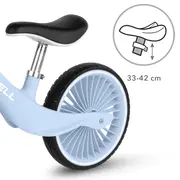 Bicicleta De Echilibru Fara Pedale Pentru Copii, Kidwell Nix Blue Aura, 3.05 Kg, Roti Pu 29 Cm, Reglabila, 80,  120 Cm, Max. 30 Kg Pjbrobinix06a0