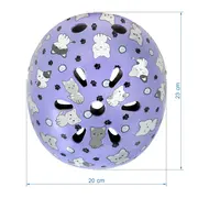 Casca De Protectie Pentru Copii, Sistem De Reglare, Usoara 260 G, S, 48-52 Cm, 1 Ani+, Orix Plus Kitty, Kidwell Pjbkaskori01a3