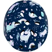 Casca De Protectie Pentru Copii, Sistem De Reglare, Usoara 260 G, S, 48-52 Cm, 1 Ani+, Orix Plus Unicorn, Kidwell Pjbkaskori03a3