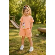 Compleu pentru fetite, din bumbac, comix by26y106-1