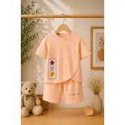 Compleu pentru fetite, din bumbac, comix by26y106-1