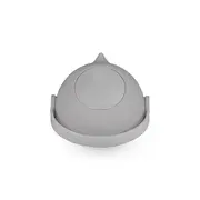 Cos pentru scutece, Lionelo, Capacitate 10 l, Sistem etans impotriva mirosurilor, Compatibil cu saci universali, Operare cu o mana, Gri BYNLOC-PUREBIN_GREY