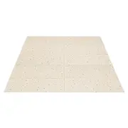 Covoras educativ, Lionelo, Zora, Din spuma XPE non-toxica, Cu doua fete, Suprafata antiderapanta, Dimensiune mare, 180x200 cm, Grosime 1.5 cm, Pliabil, Include geanta pentru transport, Bej BYNLO-ZORA
