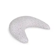 Perna pentru alaptat, Ceba Baby, Husa detasabila din bumbac, Cu puf siliconizat, 150x60x37 cm, Oeko-Tex Standard 100, Basic Forget-me-not BYNW-709-000-745