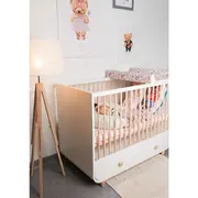 Perna pentru alaptat, Ceba Baby, Husa detasabila din bumbac, Cu puf siliconizat, 150x60x37 cm, Oeko-Tex Standard 100, Basic Hoya BYNW-709-000-743