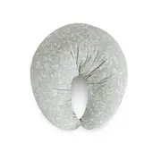 Perna pentru alaptat, Ceba Baby, Husa detasabila din bumbac, Cu puf siliconizat, 150x60x37 cm, Oeko-Tex Standard 100, Basic Wildflowers BYNW-709-000-742