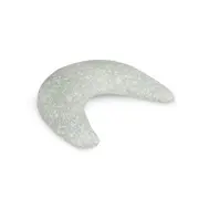 Perna pentru alaptat, Ceba Baby, Husa detasabila din bumbac, Cu puf siliconizat, 150x60x37 cm, Oeko-Tex Standard 100, Basic Wildflowers BYNW-709-000-742