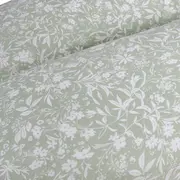 Perna pentru alaptat, Ceba Baby, Husa detasabila din bumbac, Cu puf siliconizat, 150x60x37 cm, Oeko-Tex Standard 100, Basic Wildflowers BYNW-709-000-742