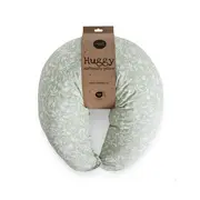 Perna pentru alaptat, Ceba Baby, Husa detasabila din bumbac, Cu puf siliconizat, 150x60x37 cm, Oeko-Tex Standard 100, Basic Wildflowers BYNW-709-000-742