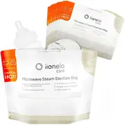 Pungi sterilizare microunde, Lionelo, Thermbag, Fara BPA, Sterilizare in 90 de sec., Elimina 99,9% dintre bacterii, Reutilizabile, 21x29 cm, 16 buc. BYNLOC-THERMBAG_16_PACK