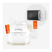 Pungi sterilizare microunde, Lionelo, Thermbag, Fara BPA, Sterilizare in 90 de sec., Elimina 99,9% dintre bacterii, Reutilizabile, 21x29 cm, 16 buc. BYNLOC-THERMBAG_16_PACK