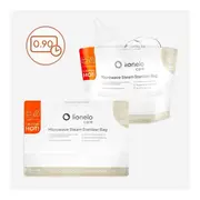 Pungi sterilizare microunde, Lionelo, Thermbag, Fara BPA, Sterilizare in 90 de sec., Elimina 99,9% dintre bacterii, Reutilizabile, 21x29 cm, 16 buc. BYNLOC-THERMBAG_16_PACK