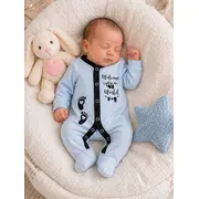 Salopeta cu botosei pentru bebelusi, steps bp4-13