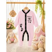 Salopeta din bumbac pentru bebelusi, little steps bp113