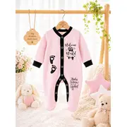 Salopeta din bumbac pentru bebelusi, little steps bp113