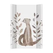 Saltea de infasat, Ceba Baby, Moale, Profilata, 50x70 cm, Pentru comode si masute de infasat, Fara BPA, Impermeabila, 0 luni+, Basic Clever Otter BYNW-102-000-786