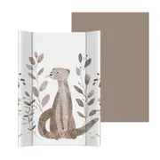 Saltea de infasat, Ceba Baby, Moale, Profilata, 50x70 cm, Pentru comode si masute de infasat, Fara BPA, Impermeabila, 0 luni+, Basic Clever Otter BYNW-102-000-786