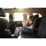 Scaun auto, Be Cool, Bravo, I-Size, 100-150 cm, 4-12 ani, Cu isofix, Cu inclinare anatomica, Conform cu standardul european de securitate ECE R129, Be Night BYN8420421095539
