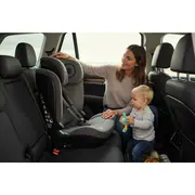 Scaun auto, Be Cool, Bravo, I-Size, 100-150 cm, 4-12 ani, Cu isofix, Cu inclinare anatomica, Conform cu standardul european de securitate ECE R129, Be Smoke BYN8420421095546