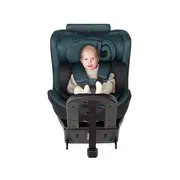 Scaun auto, Be Cool, Easy I-Size, Rotire 360 grade, 40 - 150 cm, 0 - 36 kg, Cu Isofix si Centura Top Tether, Conform cu standardul european de securitate ECE R129, Be Grass BYN8420421095492