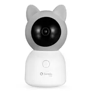 Video monitor, Lionelo, Babyline 9.2. AI, 5 inch, Camera Full HD, Zoom digital 4x, Aplicatie, Tehnologia AI cu detectare a miscarii, Recunoasterea motivului plansului, Melodii, Zgomote albe, Mod nocturn, Alb BYNLOC-BABYLINE_9.2_AI