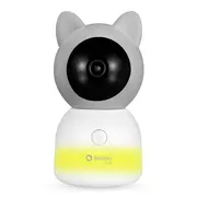 Video monitor, Lionelo, Babyline 9.2. AI, 5 inch, Camera Full HD, Zoom digital 4x, Aplicatie, Tehnologia AI cu detectare a miscarii, Recunoasterea motivului plansului, Melodii, Zgomote albe, Mod nocturn, Alb BYNLOC-BABYLINE_9.2_AI