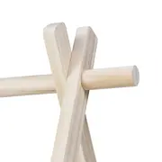 Arcada de activitati Montessori, Lionelo, Anis, Din lemn de pin, Jucarii plus, 4 jucarii suspendate, Stimuleaza simturile, Pliere rapida, 0+ luni, Multicolor BYNLO-ANIS