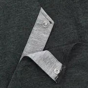 Camasa noapte maternitate si alaptare, Frida Mom, Marime universala XS-XL, Vascosa, Deschidere frontala pentru alaptare, Deschidere spate pentru nastere, Gri BYNFRIDGGYRG