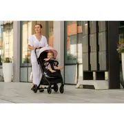 Carucior sport, FreeON, Tao, Pana la 22 Kg, 6.9 Kg, Cu maner pentru transport, Conform cu standardul european EN, Pink BYN82009