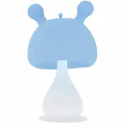 Jucarie de dentitie, Bocioland, Ciupercuta, BPA Free, 0 luni+, Blue BYNBL800