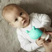 Jucarie de dentitie, Bocioland, Ciupercuta, BPA Free, 0 luni+, Mint BYNBL801