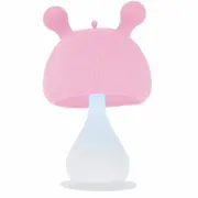 Jucarie de dentitie, Bocioland, Ciupercuta, BPA Free, 0 luni+, Pink BYNBL802