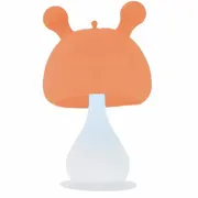 Jucarie de dentitie, Bocioland, Ciupercuta, BPA Free, 0 luni+,Orange BYNBL803