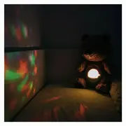 Jucarie multifuncionala, Cu proiector muzical, Free2Play, Din plus, Cu 7 modele de proiectie, Cu sunete si melodii, Bear BYN86557