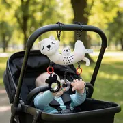 Jucarie pentru patut si carucior, Bocioland, Multifunctionala, Kitten BYNBL237