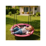 Leagan, Baby Mix, Cuib Nest Swing 100 cm, Pink BYN58229