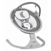 Leagan balansoar, FreeOn, Elite, Cu 12 melodii, 5 viteze de balansare si 3 pozitii de reglare a spatarului, Grey BYN84898