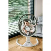 Leagan balansoar, FreeOn, Elite, Cu 12 melodii, 5 viteze de balansare si 3 pozitii de reglare a spatarului, Grey BYN84898