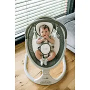 Leagan balansoar, FreeOn, Elite, Cu 12 melodii, 5 viteze de balansare si 3 pozitii de reglare a spatarului, Grey BYN84898