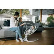 Leagan balansoar, FreeOn, Elite, Cu 12 melodii, 5 viteze de balansare si 3 pozitii de reglare a spatarului, Grey BYN84898