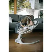 Leagan balansoar, FreeOn, Elite, Cu 12 melodii, 5 viteze de balansare si 3 pozitii de reglare a spatarului, Grey BYN84898