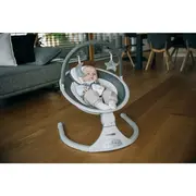 Leagan balansoar, FreeOn, Elite, Cu 12 melodii, 5 viteze de balansare si 3 pozitii de reglare a spatarului, Grey BYN84898