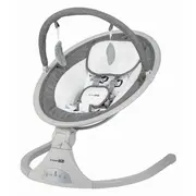 Leagan balansoar, FreeOn, Elite, Cu 12 melodii, 5 viteze de balansare si 3 pozitii de reglare a spatarului, Grey BYN84898