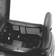 Masinuta de impins, Baby Mix, Racer, Pana la 25 kg, Cu volan, Cu sunete, Cu suport jucarii sub sezut si spatar confortabil, 12 luni+, Black BYN45832