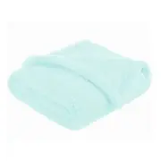 Paturica pufoasa, MimiNu, Pentru copii, Din fleece, 75 x 100 cm, Mint BYN6426972031851