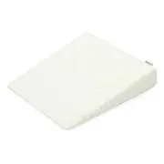Perna, New Baby, Inclinata, Cu husa detasabila cu Aloe Vera, Din spuma poliuretanica, 38x30 cm, Inaltime 7 cm, 0 luni+, Alb BYN53081