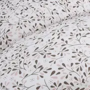 Perna multifunctionala, Ceba Baby, Pentru dureri de spate, somn confortabil si alaptat, Cu bile de silicon si microperle, Husa detasabila din bumbac, 300x30 cm, Oeko-Tex Standard 100, Tiny Leaves BYNW-885-000-747
